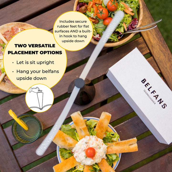 2-in-1 LIGHTED FLY/BUG REPELLENT FAN